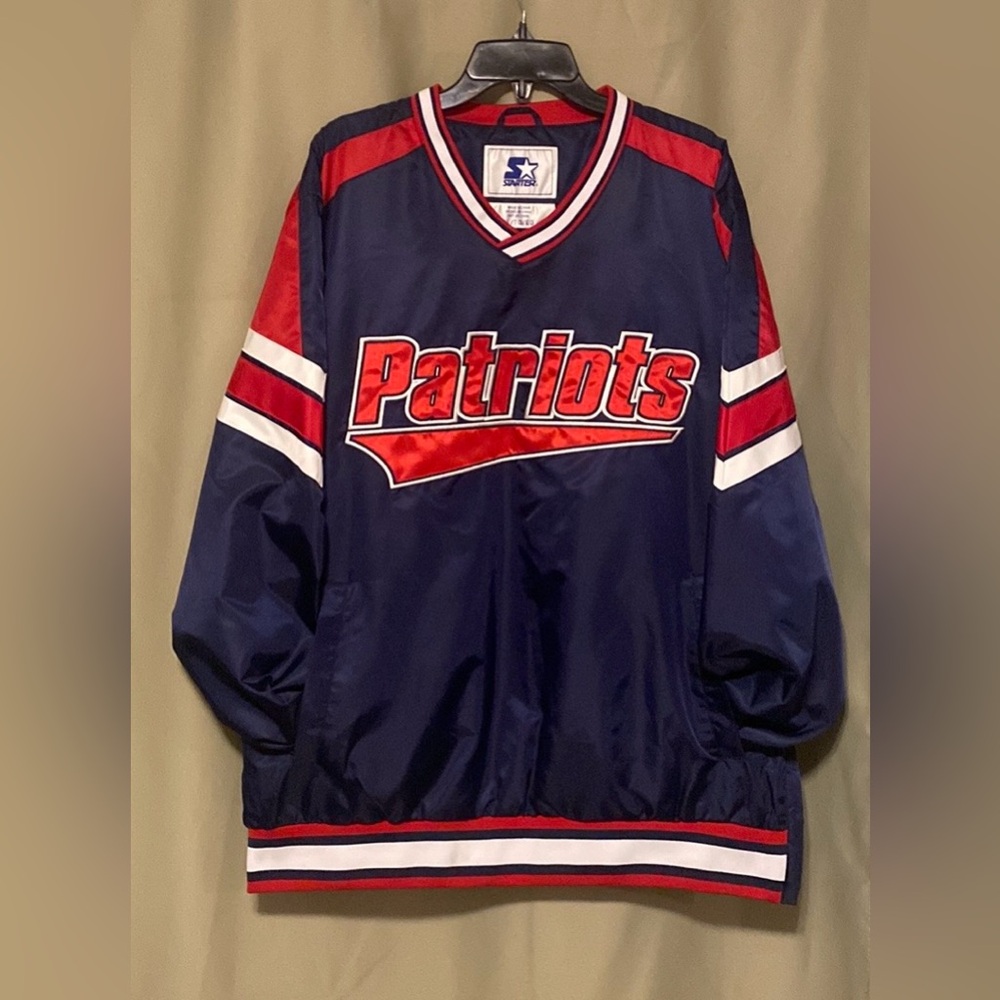New England Patriots Starter /G-III  NFL Football Pullover Jacket Mens XL
